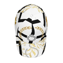 Load image into Gallery viewer, S Society Imperial Gold Curved Brim Baseball Cap