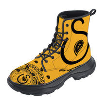 Load image into Gallery viewer, Superhero Society OG Sunshine Unisex Chunky Boots