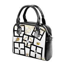 Load image into Gallery viewer, S Society Imperial Gold Soft Leather Shoulder Handbag