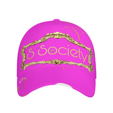Load image into Gallery viewer, S Society Pink Fame & Fortune Curved Brim Baseball Cap