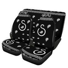 Load image into Gallery viewer, S Society OG Classic Black Luxury Car Seat Cover Set (LIMITED EDITION)