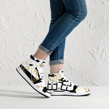 Load image into Gallery viewer, S Society Imperial Gold London High-Top Leather Sneakers