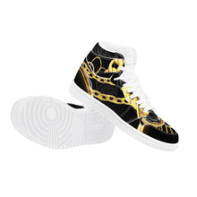 Load image into Gallery viewer, S Society Gold Tears High Top Leather Sneaker