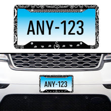 Load image into Gallery viewer, S Society OG Classic Black Luxury License Plate Frame (LIMITED EDITION)