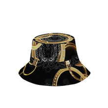 Load image into Gallery viewer, Superhero Society Gold Tears Fisherman's Hat w/drawstring