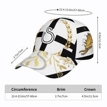 Load image into Gallery viewer, S Society Imperial Gold Curved Brim Baseball Cap