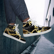 Load image into Gallery viewer, S Society Gold Tears High Top Leather Sneaker