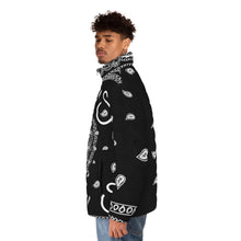 Load image into Gallery viewer, Superhero Society OG Classic Black Unisex Puffy Jacket