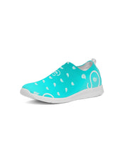Load image into Gallery viewer, Superhero Society OG Classic Neon Blue Women's Slip-On Flyknit Shoe