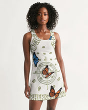 Load image into Gallery viewer, Superhero Society OG Golden Butterfly Women's Racerback Dress