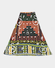 Load image into Gallery viewer, Superhero Society Culture Block Women's A-Line Midi Skirt