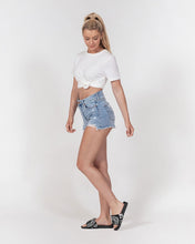 Load image into Gallery viewer, Superhero Society Black/White Twin Women's Slide Sandal