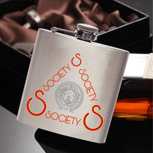 Load image into Gallery viewer, S Society 6oz Stainless Steel Classic Flask