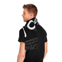 Load image into Gallery viewer, Superhero Society Black Winter Scarf