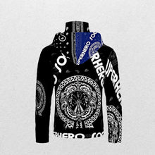 Load image into Gallery viewer, Superhero Society OG Classic Black White Mask Hoodie