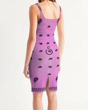 Load image into Gallery viewer, Jazzmen pink collection Women's Midi Bodycon Dress