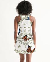 Load image into Gallery viewer, Superhero Society OG Golden Butterfly Women's Racerback Dress