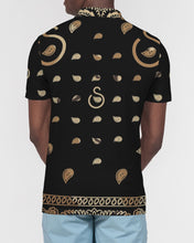 Load image into Gallery viewer, Superhero Society OG Classic Broadway Brown Men's Slim Fit Short Sleeve Polo