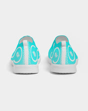 Load image into Gallery viewer, Superhero Society OG Classic Neon Blue Women's Slip-On Flyknit Shoe