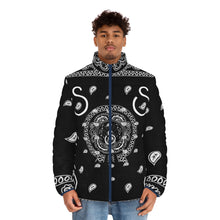 Load image into Gallery viewer, Superhero Society OG Classic Black Unisex Puffy Jacket