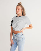 Load image into Gallery viewer, Concrete Jungle Women's Twist-Front Cropped Tee