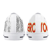 Load image into Gallery viewer, Superhero Society Classic White Low-Top Chucks