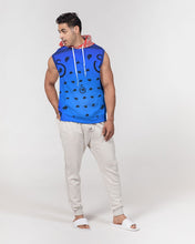 Load image into Gallery viewer, Superhero Society Blue Night Men's Heavyweight Sleeveless Hoodie