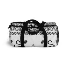 Load image into Gallery viewer, S Society Duffel Bag - white