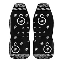 Load image into Gallery viewer, S Society OG Classic Black Luxury Car Seat Cover Set (LIMITED EDITION)