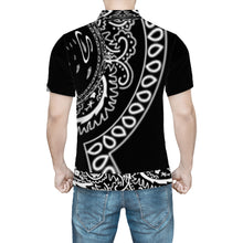 Load image into Gallery viewer, S Society Black Shield Blanks Polo Shirt
