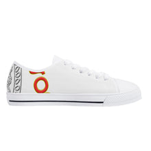 Load image into Gallery viewer, Superhero Society Classic White Low-Top Chucks