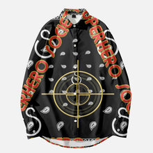 Load image into Gallery viewer, Superhero Society Dalmatian Long Sleeve Classic Button-up Shirt