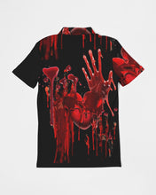 Load image into Gallery viewer, Superhero Society Spooky Love Men's Slim Fit Short Sleeve Polo