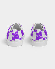Load image into Gallery viewer, Superhero Society Purple Diamond Lace Low Top Shoe