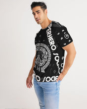 Load image into Gallery viewer, Superhero Society Black/White Twin Men's Tee
