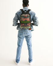 Load image into Gallery viewer, Superhero Society Culture Block Small Canvas Backpack