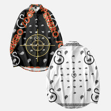 Load image into Gallery viewer, Superhero Society Dalmatian Long Sleeve Classic Button-up Shirt