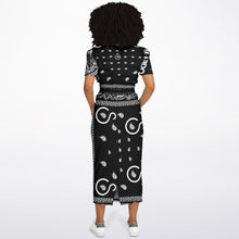 Load image into Gallery viewer, Superhero Society OG Black/White Classic Skirt and Short Sleeve Shirt