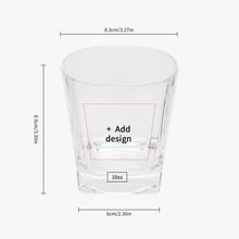 Load image into Gallery viewer, S Society Classic 10oz Square Whiskey Glasses