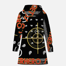 Load image into Gallery viewer, Superhero Society Long Length Cotton Padded Zip up Hoodie Jacket