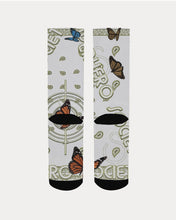Load image into Gallery viewer, Superhero Society OG Golden Butterfly Unisex Socks