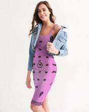 Load image into Gallery viewer, Jazzmen pink collection Women's Midi Bodycon Dress