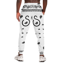 Load image into Gallery viewer, Superhero Society OG White Unisex Casual Joggers