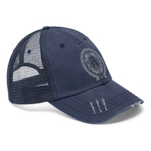 Load image into Gallery viewer, S Society Embroidery Mesh Shield Classic Trucker Hat