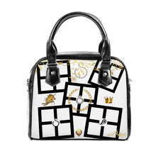 Load image into Gallery viewer, S Society Imperial Gold Soft Leather Shoulder Handbag