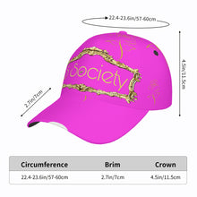 Load image into Gallery viewer, S Society Pink Fame & Fortune Curved Brim Baseball Cap