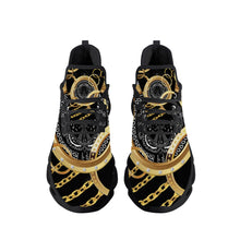 Load image into Gallery viewer, S Society Gold Tears Flex Sneaker - Black