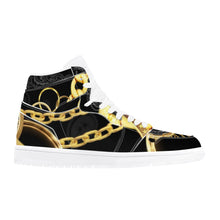 Load image into Gallery viewer, S Society Gold Tears High Top Leather Sneaker
