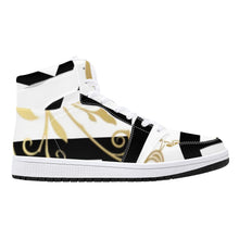 Load image into Gallery viewer, S Society Imperial Gold London High-Top Leather Sneakers