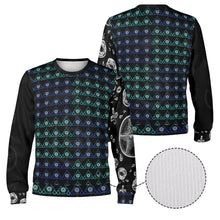 Load image into Gallery viewer, S Society Brand Stacked Aqua X Angels Unisex Crewneck Pullover Sweatshirt
